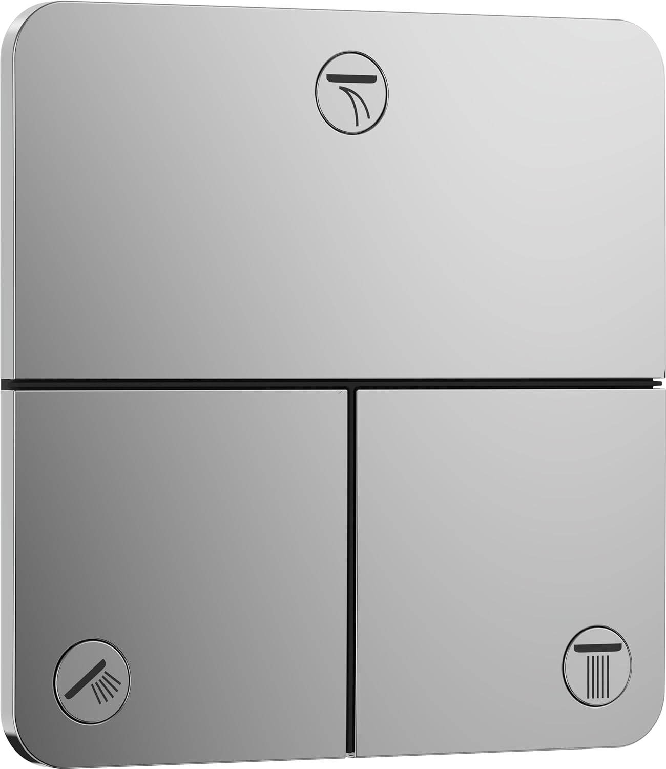 Hansgrohe Unitate comanda hansgrohe showerselect, 3 consumatori, necesita valva/mixer, crom, 15587000