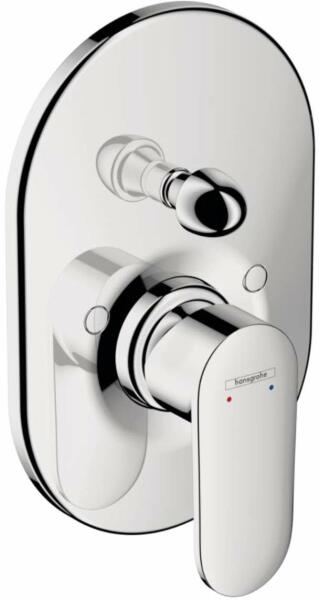 Hansgrohe Unitate comanda hansgrohe vernis blend 71473000, 1/2'', incastrata, 2 iesiri, diverter, monocomanda, include valva crom