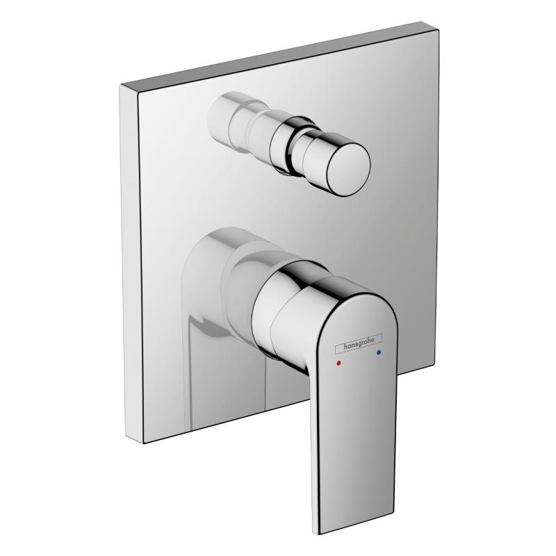 Hansgrohe Unitate comanda hansgrohe vernis shape 71468000, 1/2'', aparent, 2 iesiri, diverter, monocomanda, necesita set fixare,