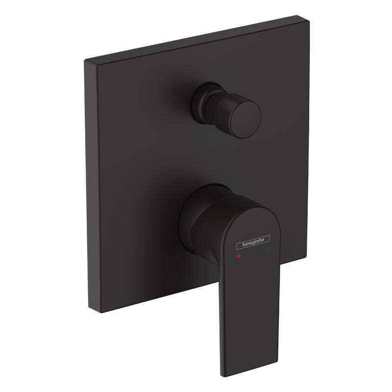 Hansgrohe Unitate comanda hansgrohe vernis shape 71468670, 1/2'', aparent, 2 iesiri, diverter, monocomanda, necesita set fixare,