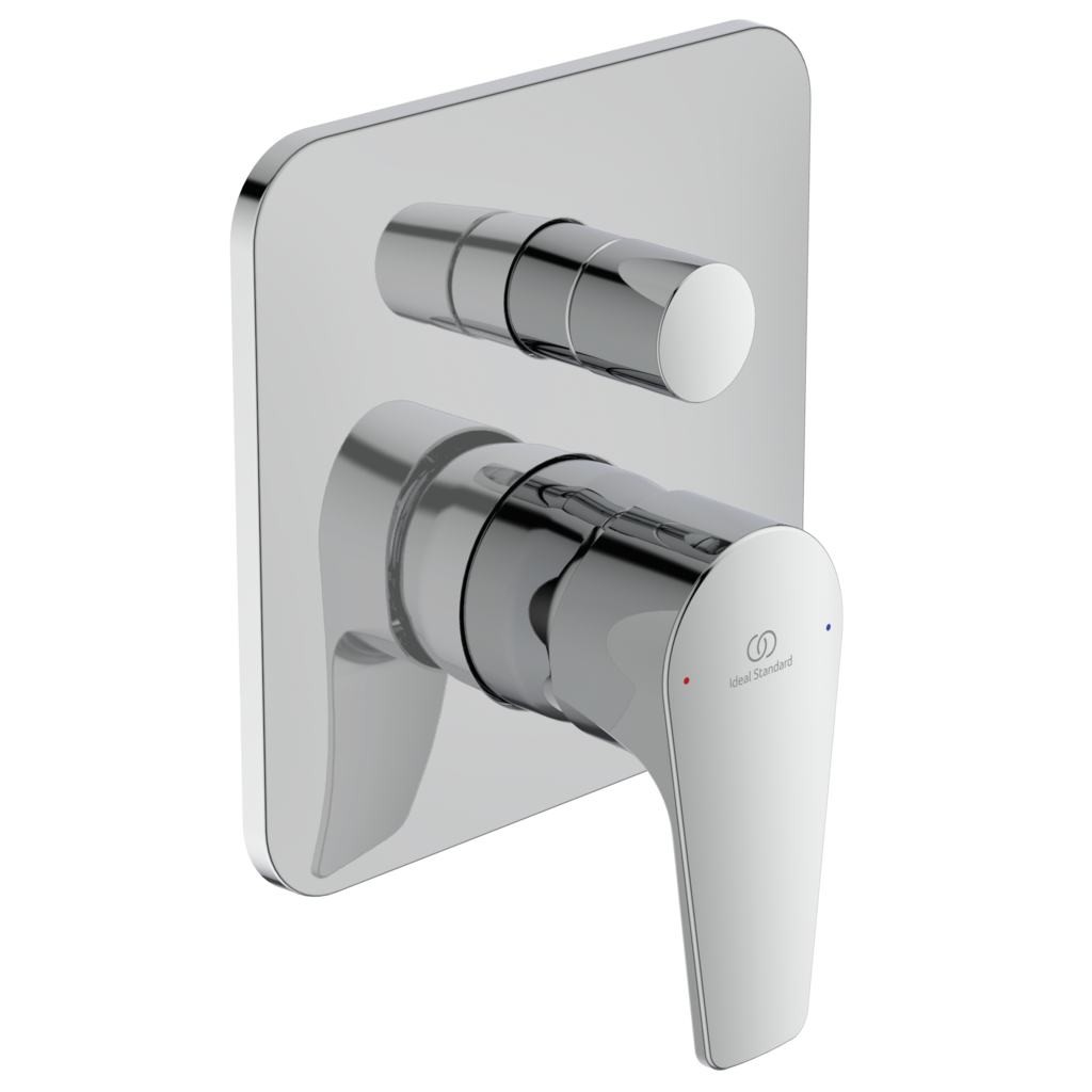 Ideal Standard Unitate comanda ideal standard cerafine a7189aa, 1/2'', incastrata, monocomanda, diverter, 2 cai, crom