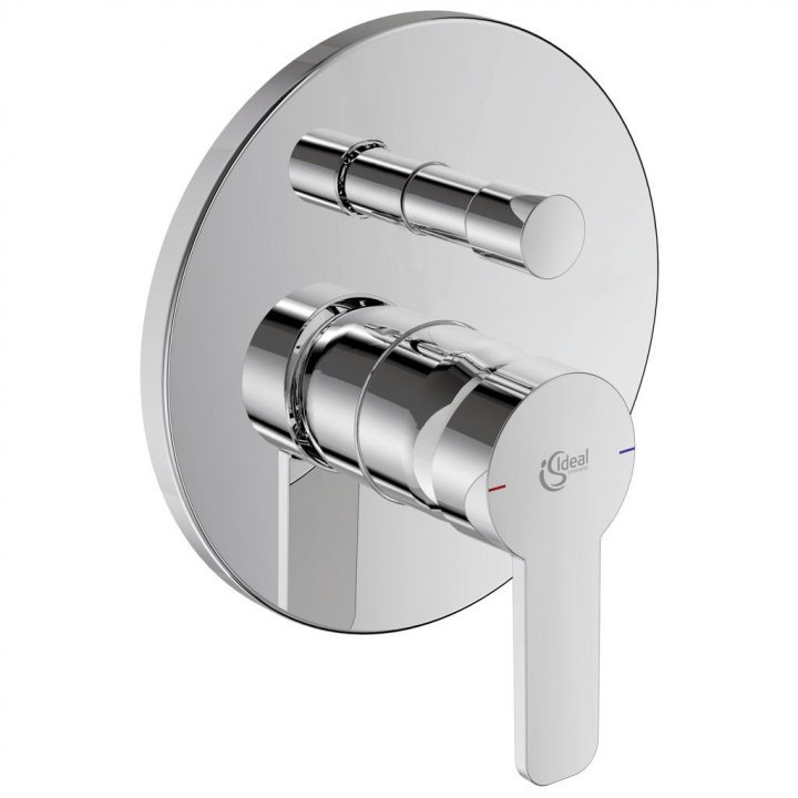 Ideal Standard Unitate comanda ideal standard gio a6276aa, 1/2'', aparent, 2 iesiri, diverter, monocomanda, cartus ceramic, set