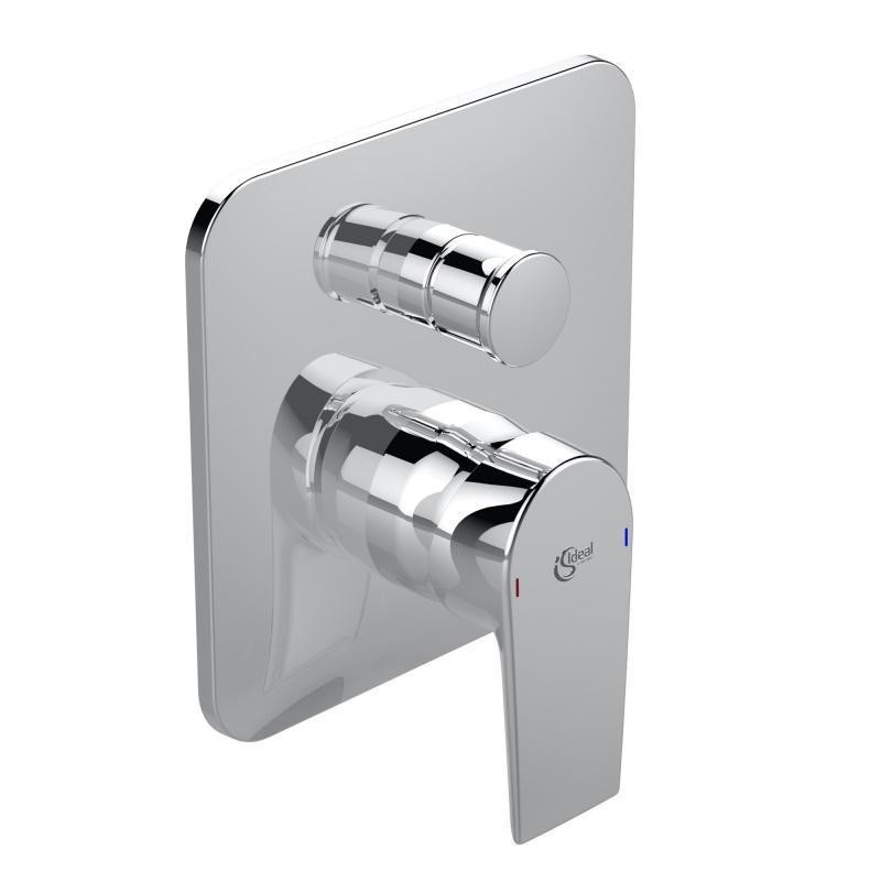 Ideal Standard Unitate comanda ideal standard tesi a6586aa, 1/2'', incastrata, monocomanda, diverter, necesita set fixare, crom