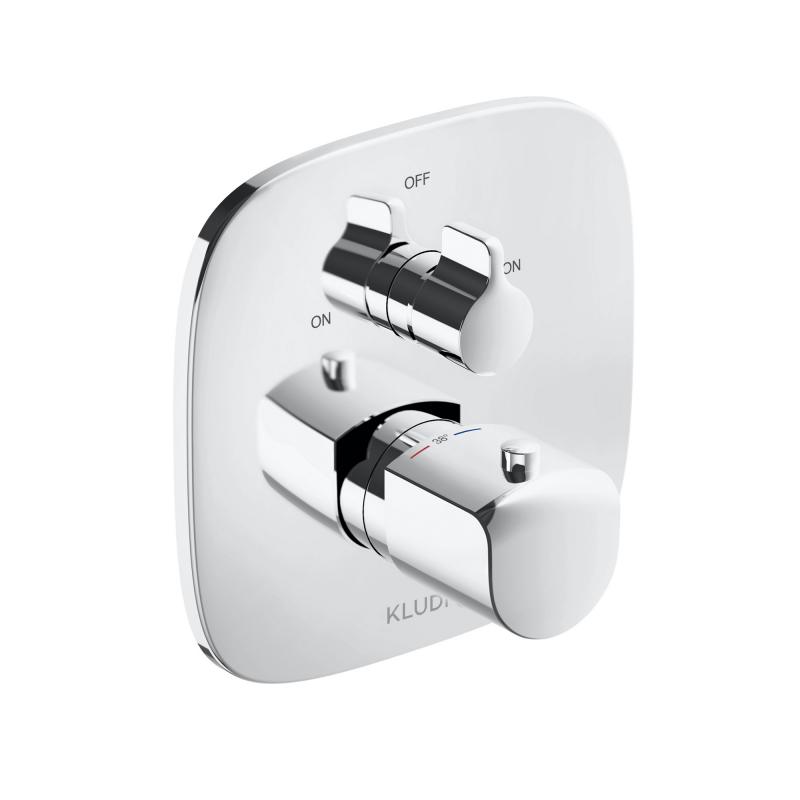 Kludi Unitate comanda kludi ameo 418300575, 1/2'', termostat, diverter, 2 iesiri, necesita set fixare, crom