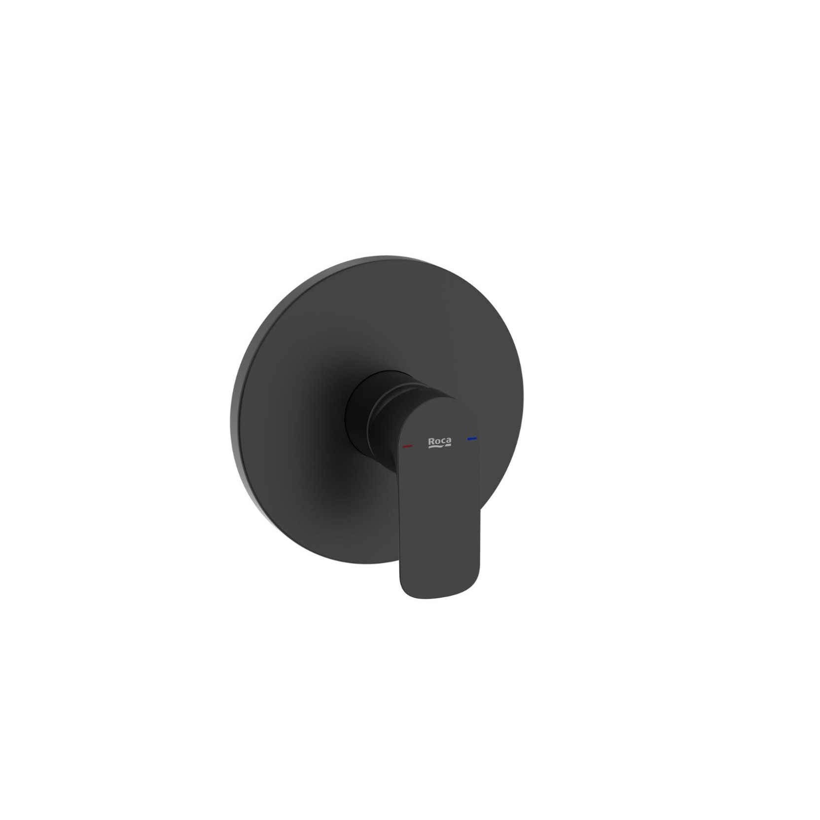 Roca Unitate comanda roca cala, 1 functie, include valva, mat, negru, a5a226enb0