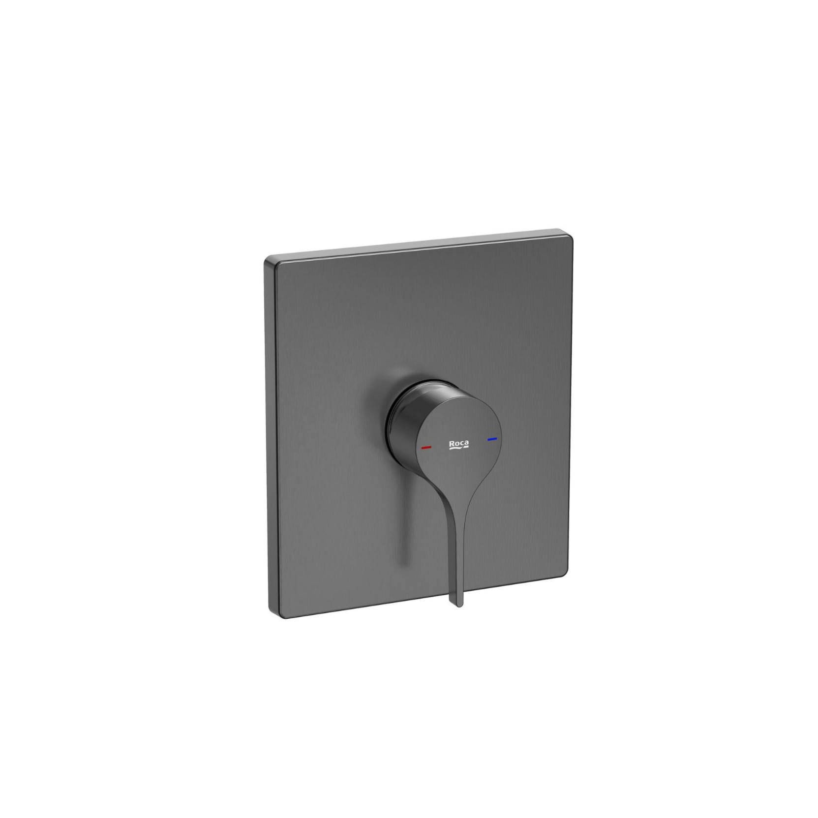 Roca Unitate comanda roca insignia, 1 functie, necesita valva, mat, negru titan, a5a2b3anm0