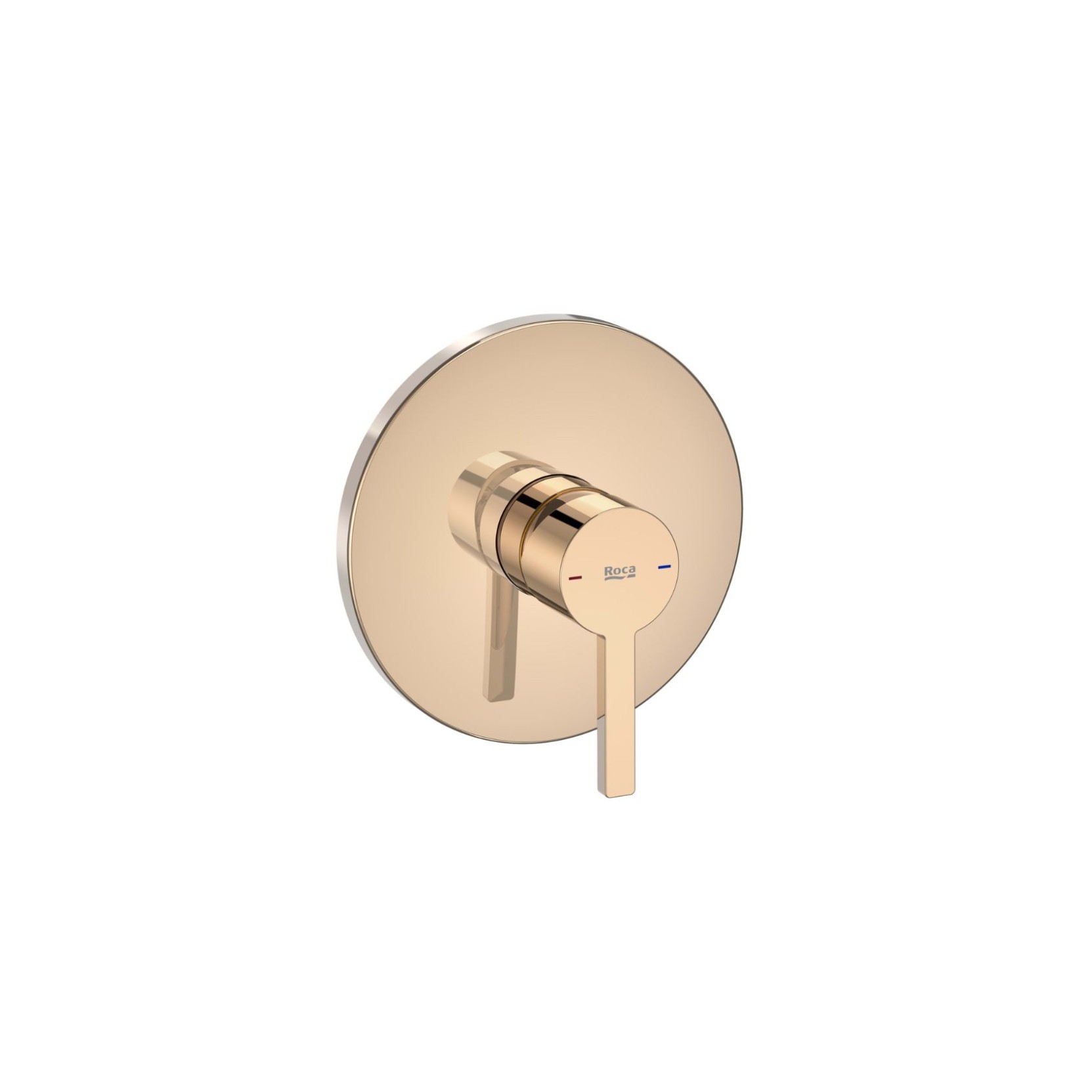 Roca Unitate comanda roca naia, 1 functie, necesita valva, lucios, rose gold, a5a2b96rg0