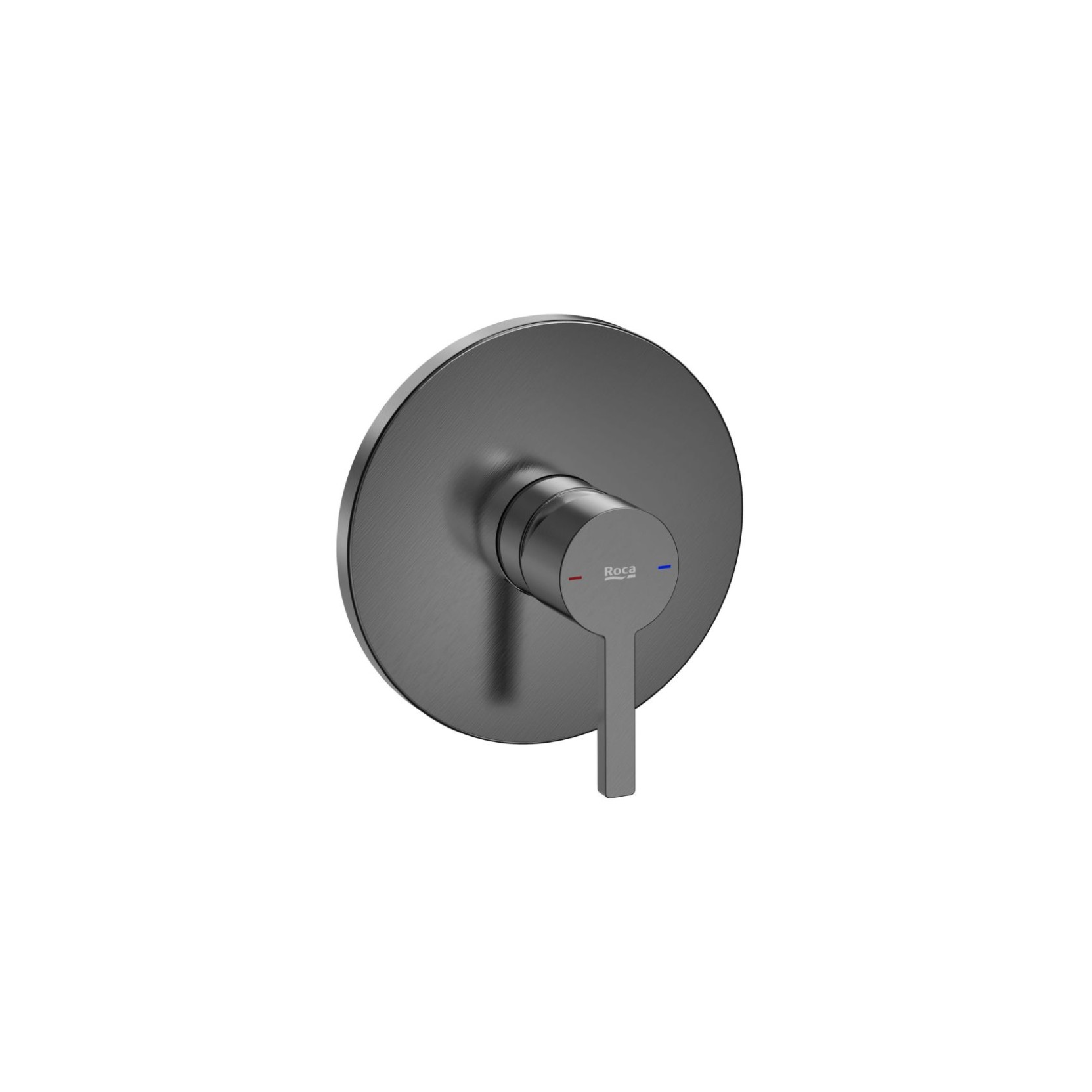 Roca Unitate comanda roca naia, 1 functie, necesita valva, mat, negru titan, a5a2b96nm0