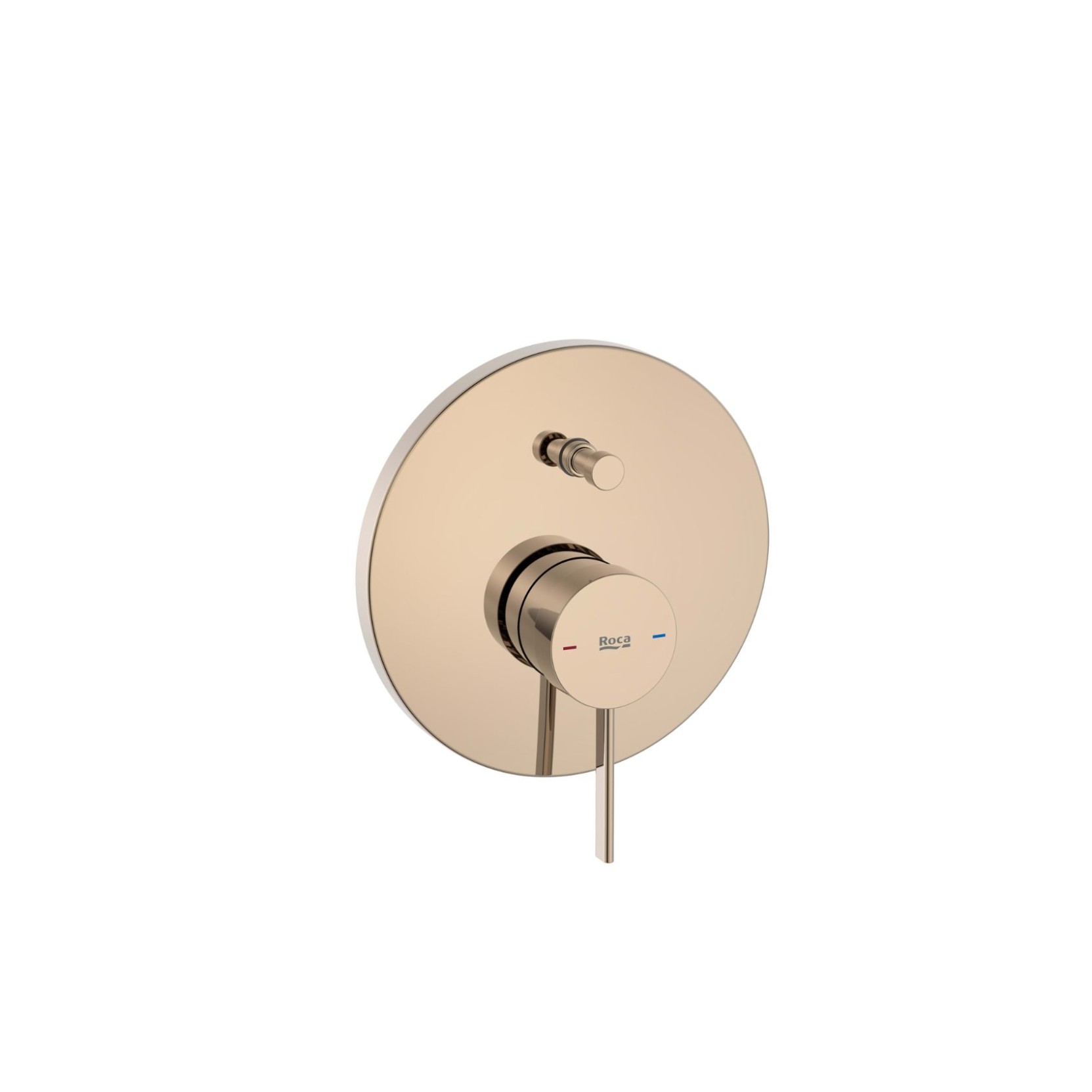 Roca Unitate comanda roca ona, 2 consumatori, necesita valva, lucios, rose gold, a5a0b9erg0