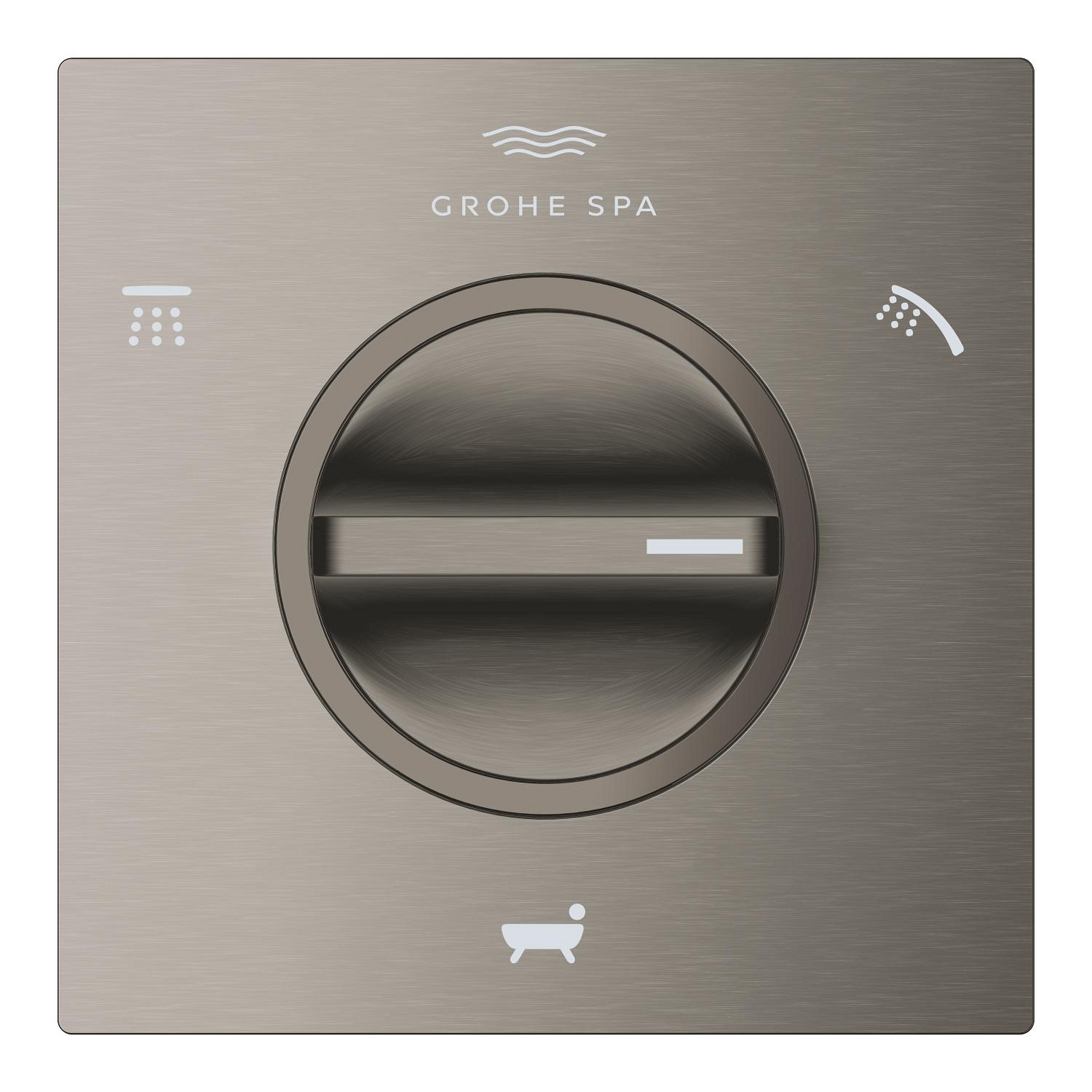 Grohe SPA Unitate control grohe allure, 3 cai, necesita valva/mixer, mat, grafit, 19590al1