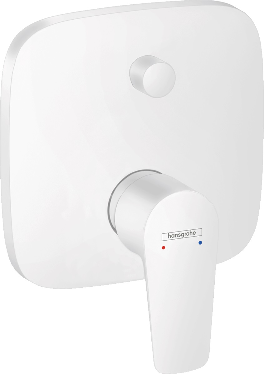 Hansgrohe Unitate control hansgrohe talis e 71745700, incastrat, monocomanda, diverter, necesita set fixare, mat, alb