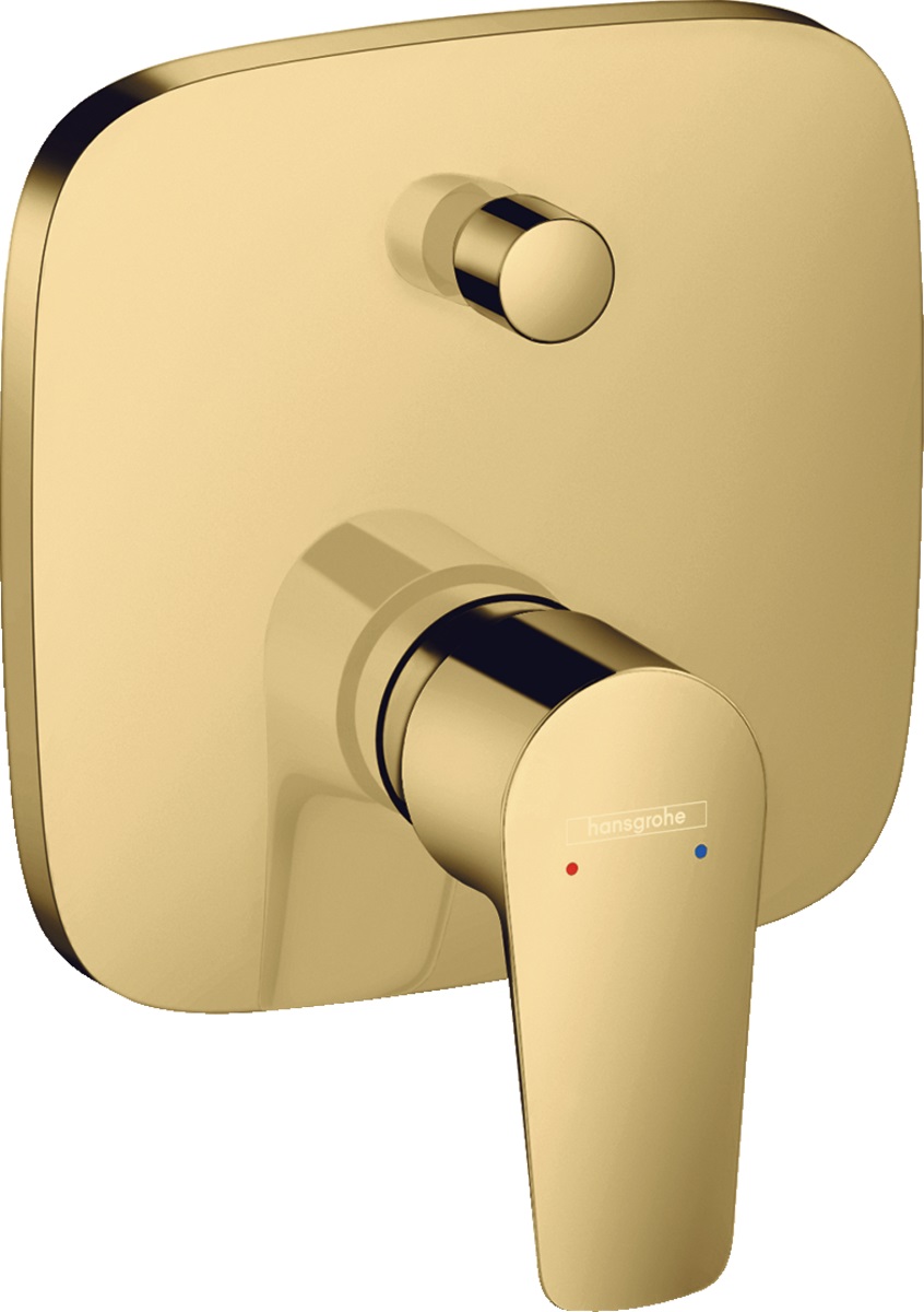 Hansgrohe Unitate control hansgrohe talis e 71745990, incastrat, monocomanda, diverter, necesita set fixare, lucios, auriu