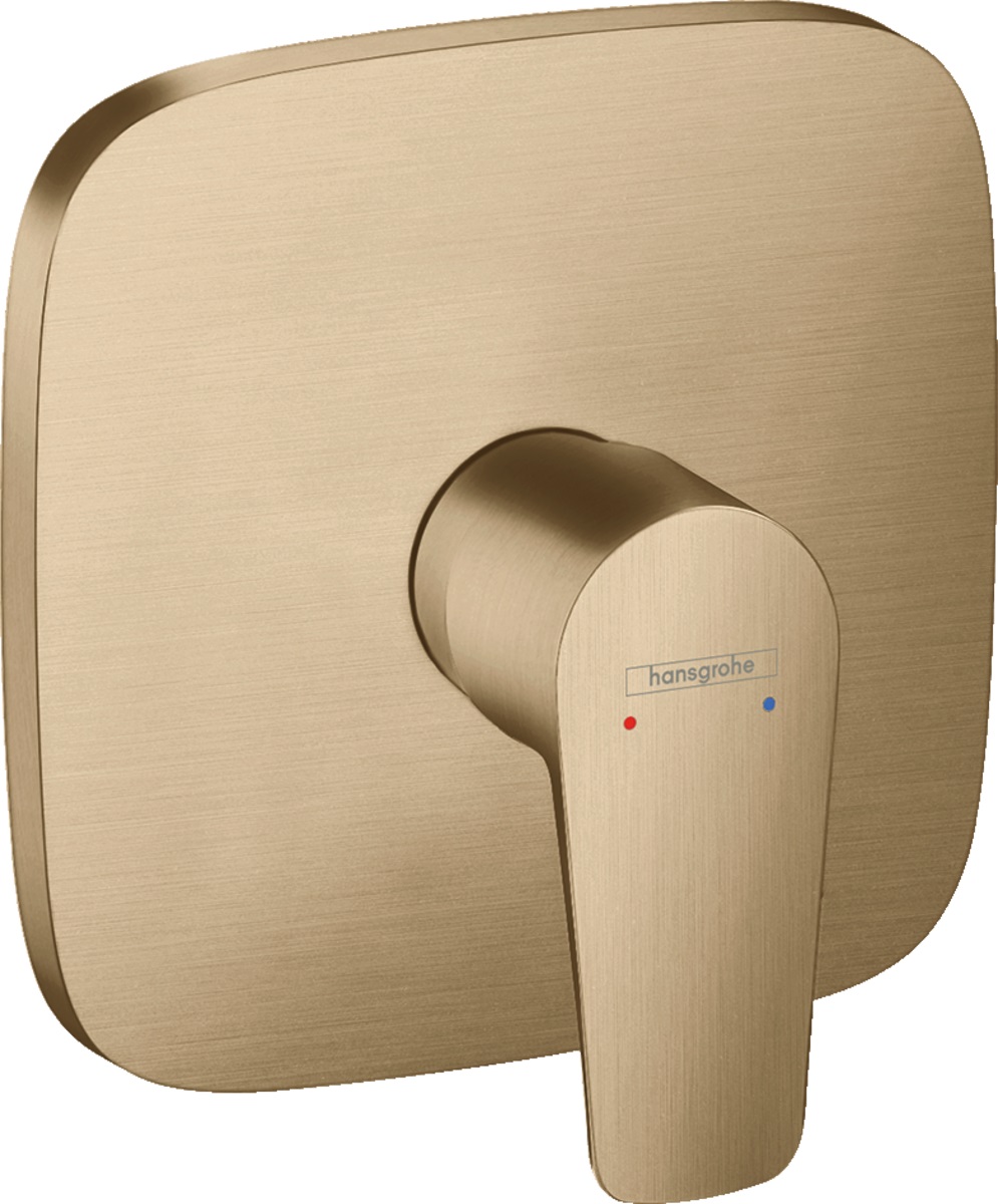 Hansgrohe Unitate control hansgrohe talis e 71765140, incastrat, monocomanda, necesita set fixare, mat, bronz