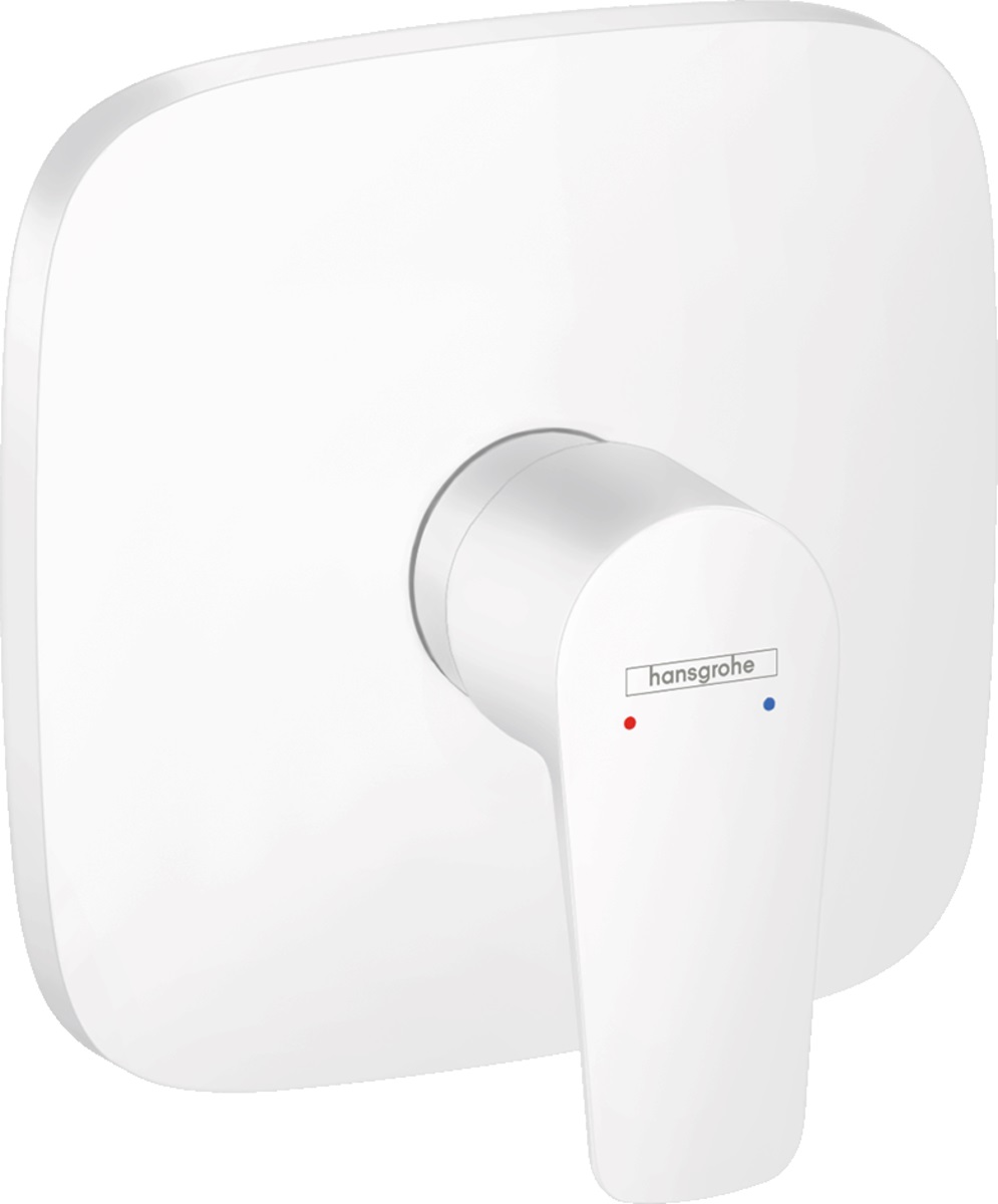 Hansgrohe Unitate control hansgrohe talis e 71765700, incastrat, monocomanda, necesita set fixare, mat, alb