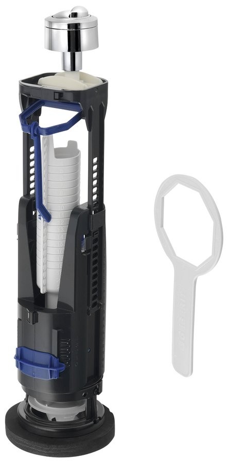 Geberit  Valva golire wc geberit, tip 240, pentru rezervor ceramic, crom, 136.901.21.2