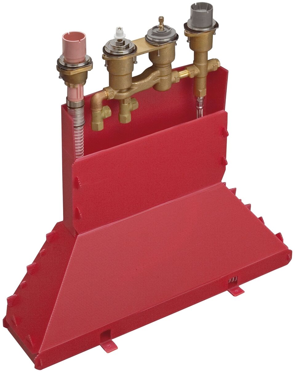 AXOR Valva incastrata axor, termostat, baterie montaj pe cada, alama, 15482180