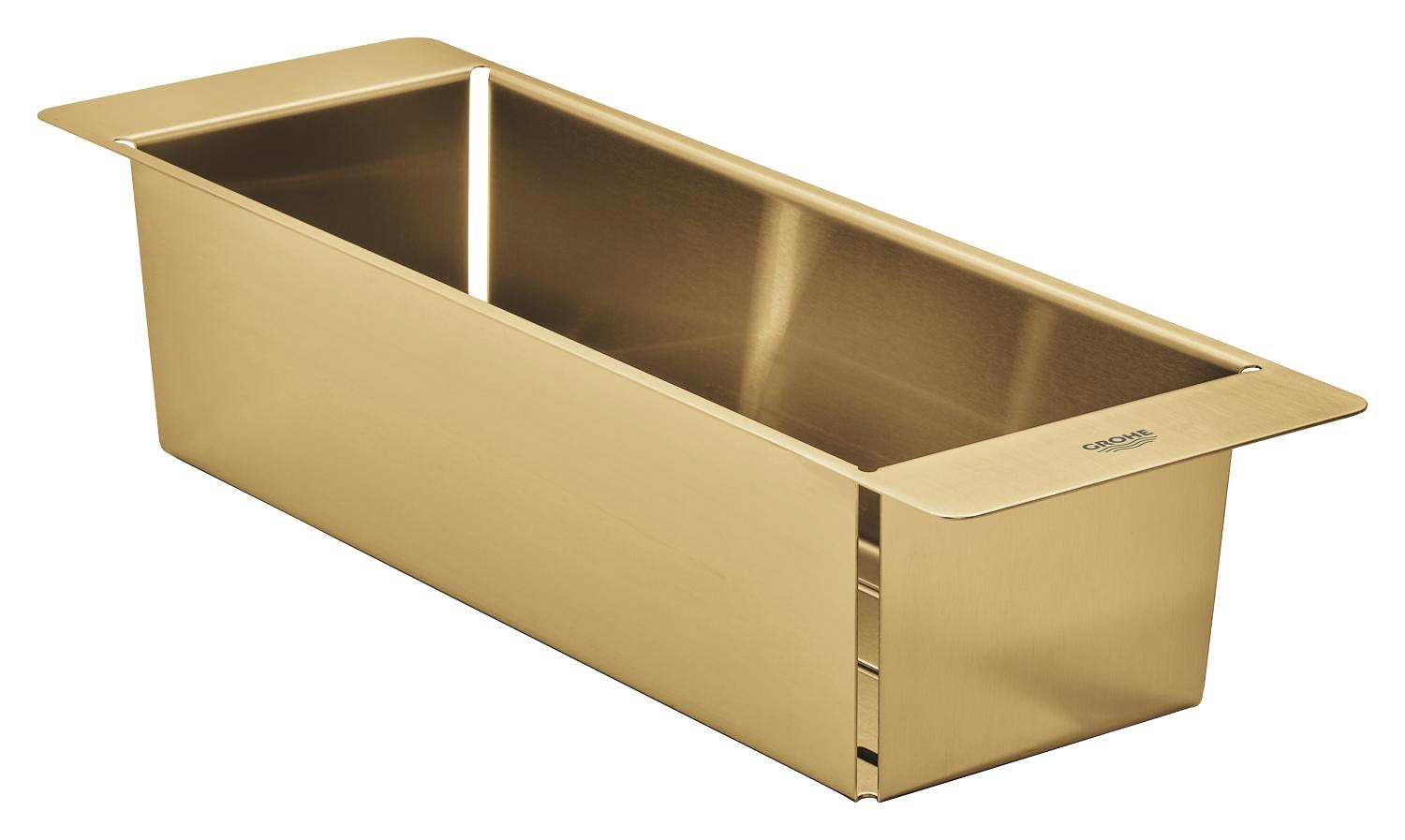 Grohe Vas chiuveta grohe, 450 x 150 x 100 mm, otel inoxidabil, mat, auriu, 40852gn0