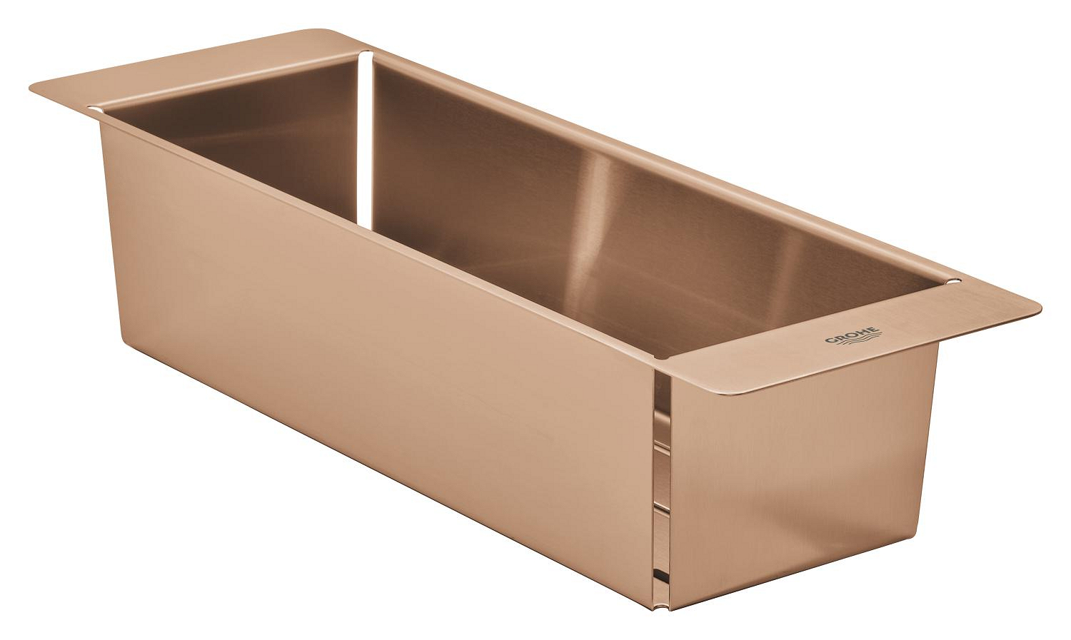 Grohe Vas chiuveta grohe, 450 x 150 x 100 mm, otel inoxidabil, mat, cupru, 40852dl0
