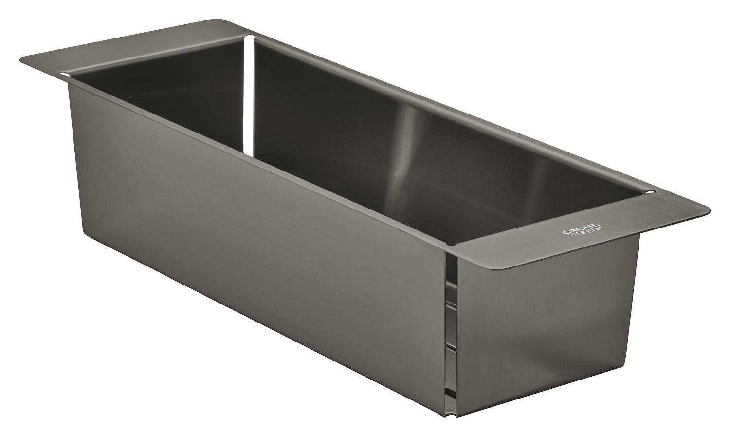 Grohe Vas chiuveta grohe, 450 x 150 x 100 mm, otel inoxidabil, mat, grafit, 40852al0