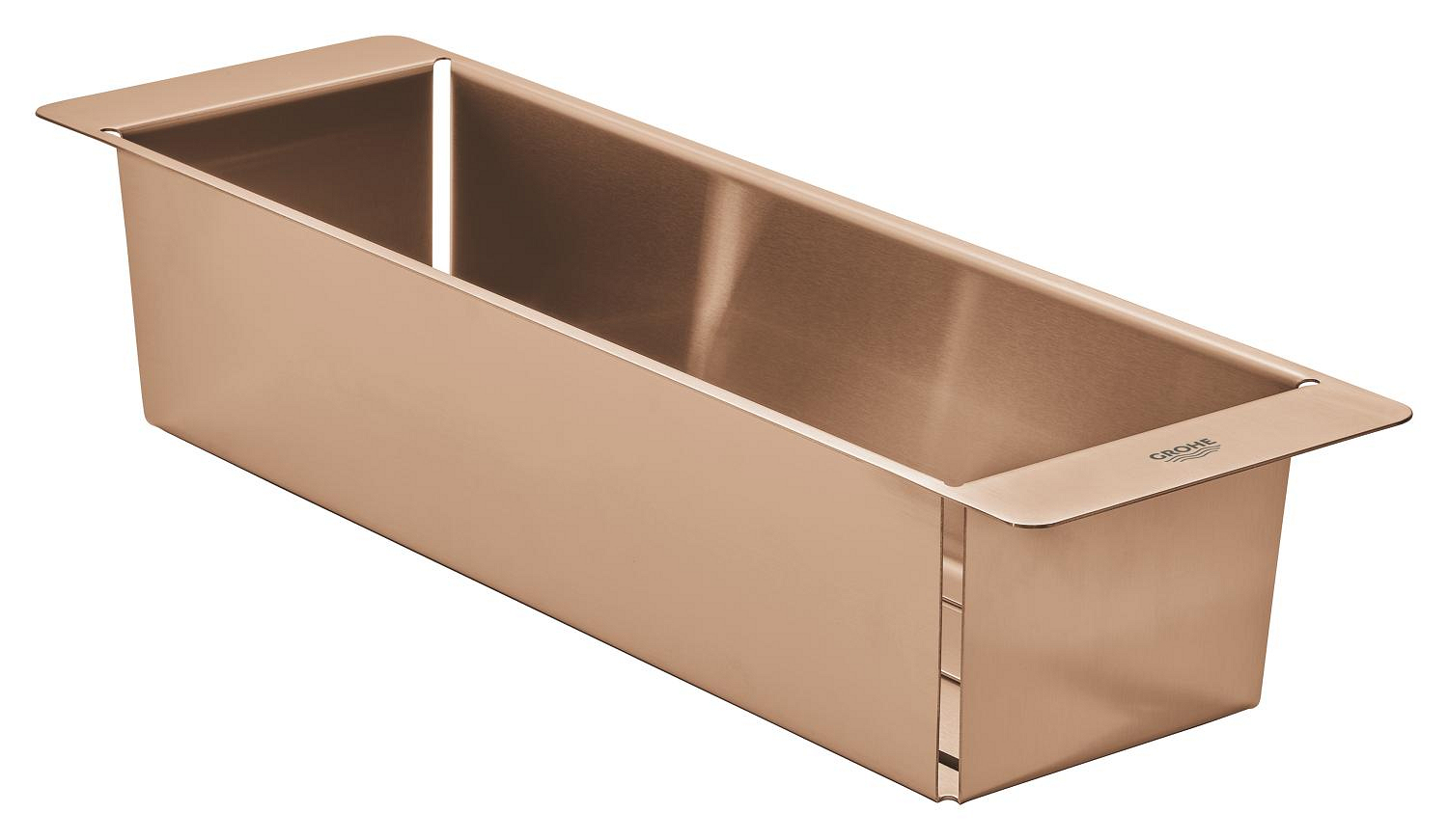 Grohe Vas chiuveta grohe, 490 x 150 x 100 mm, otel inoxidabil, mat, cupru, 40853dl0