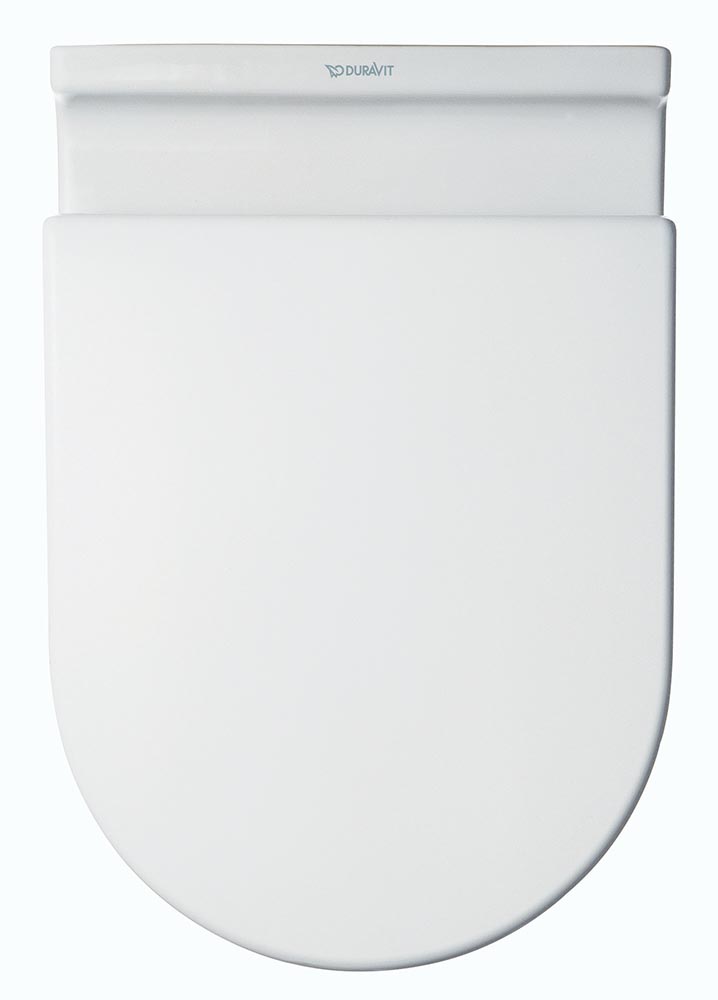 Vas WC Duravit 2225090000, Starck 3, montaj suspendat, tip clatire jet de apa, tip evacuare orizontala, alb [1]