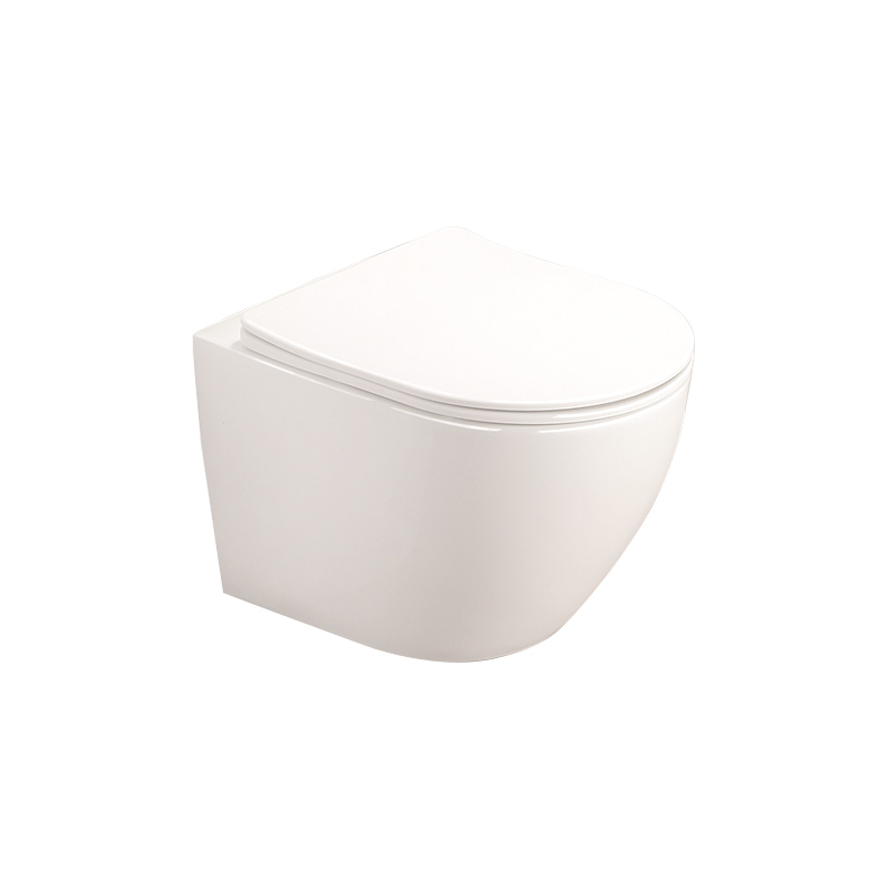 Fluminia Vas wc fluminia alfonzo, suspendat, rimless, capac softclose, alb, b2330bd-2
