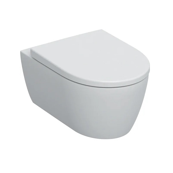 Geberit  Vas wc geberit icon, suspendat, rimless, capac softclose, alb, 501.664.00.1