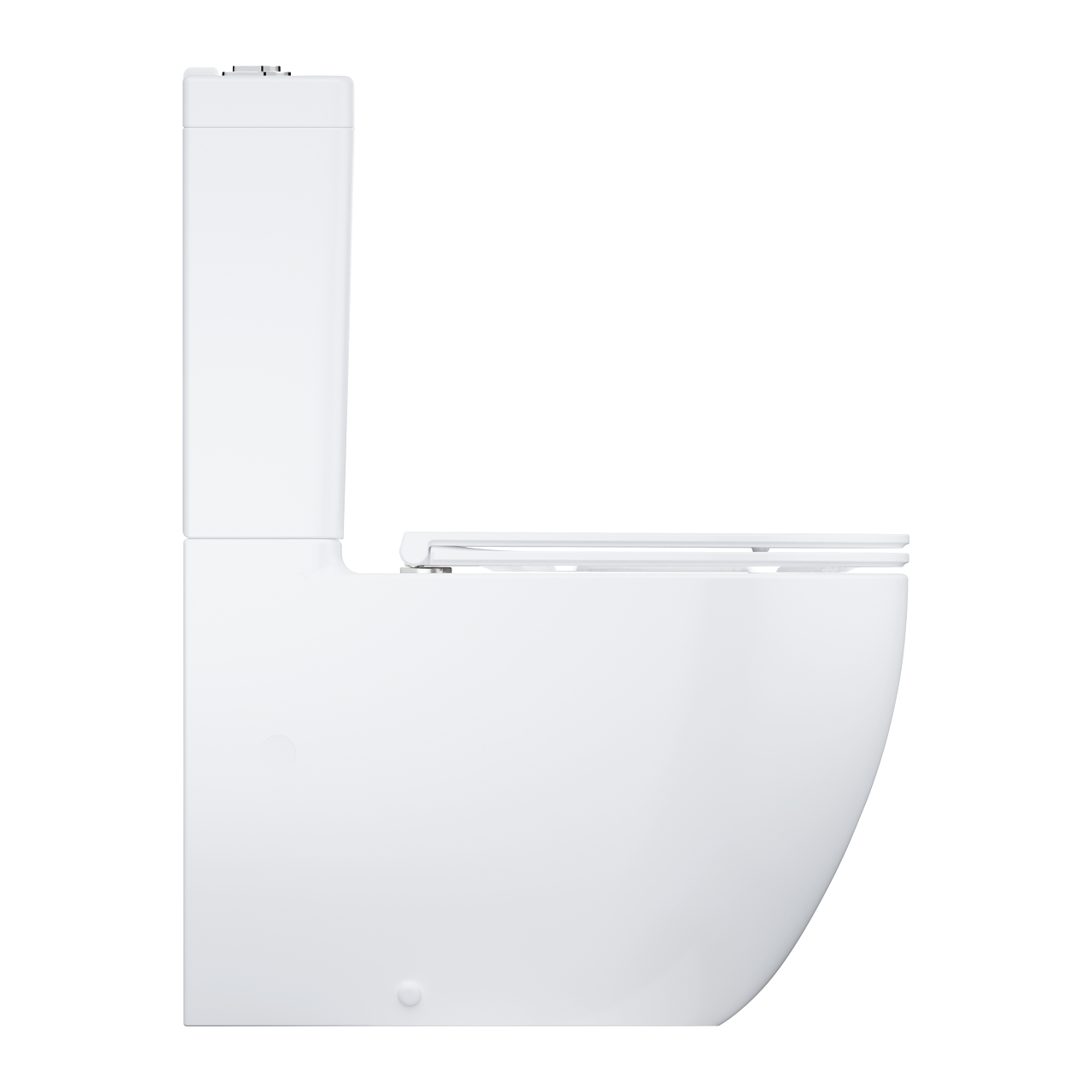 Vas WC Grohe 39910000, Bau Ceramic, montaj pe podea, tip clatire jet de apa, tip evacuare verticala, orizontala, alb [7]