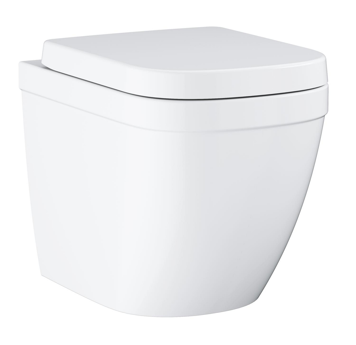 Grohe Vas wc grohe euro ceramic, pe podea, rimless, triplevortex, capac softclose, alb, 39839000