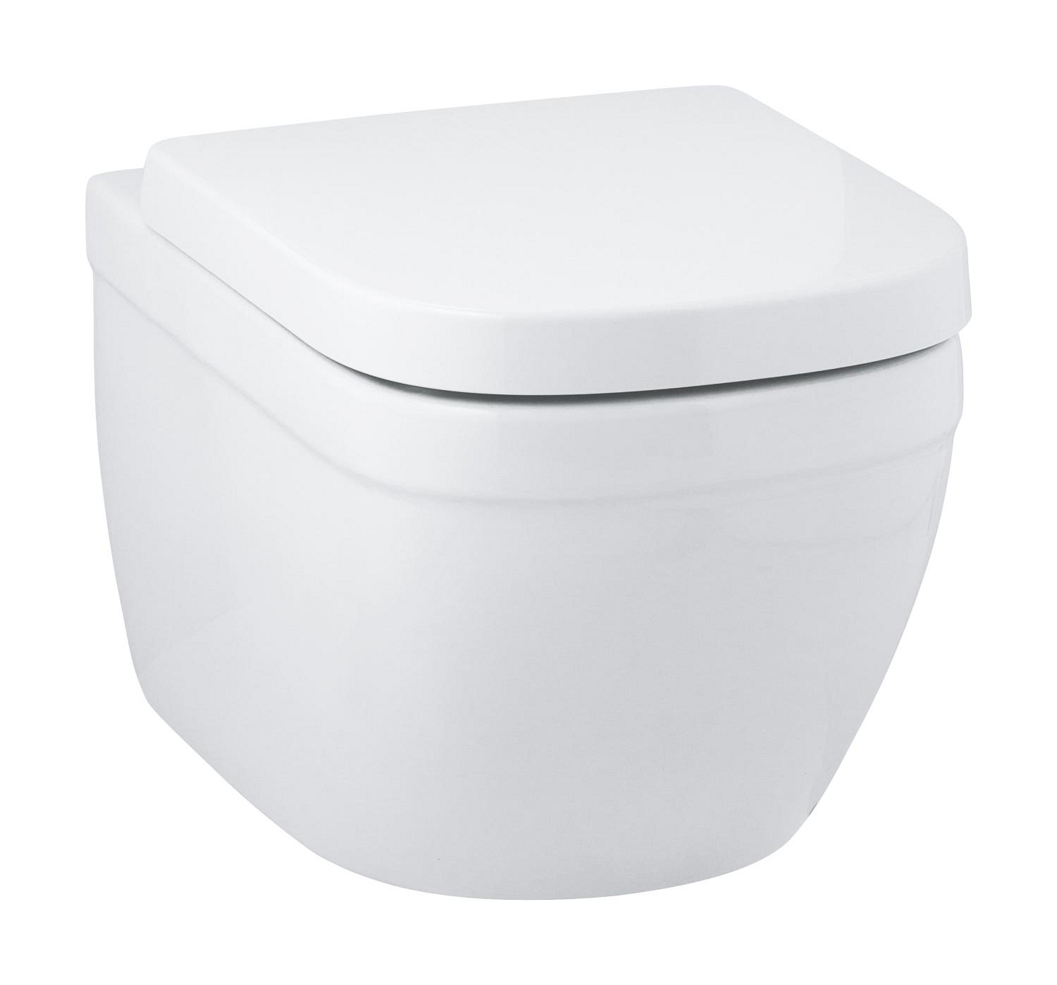 Grohe Vas wc grohe euro ceramic, suspendat, rimless, triple vortex, capac softclose, alb, 39328000-1st