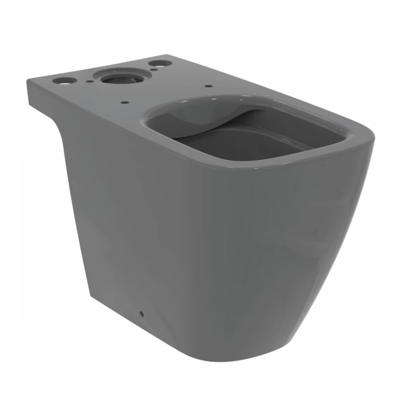 Ideal Standard Vas wc ideal standard i.life b, pe podea, rimless, fara capac/rezervor, lucios, gri, t461258