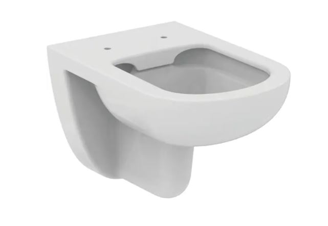 Ideal Standard Vas wc ideal standard tempo t040501,  suspendat, evacuare orizontala, pentru rezervor incastrat, rimless, alb