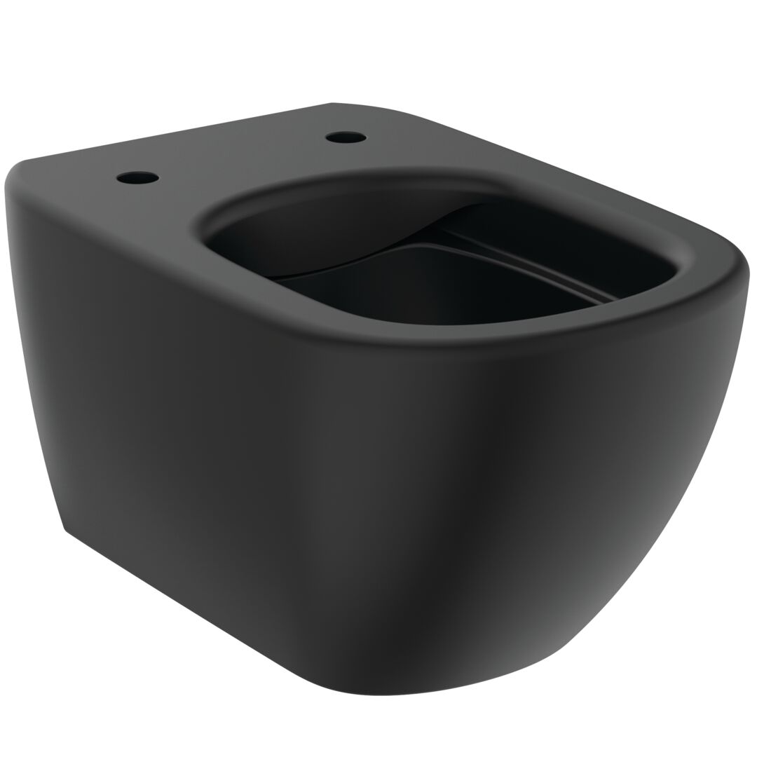 Ideal Standard Vas wc ideal standard tesi, suspendat, rimless+, fara capac, negru, t4932v3
