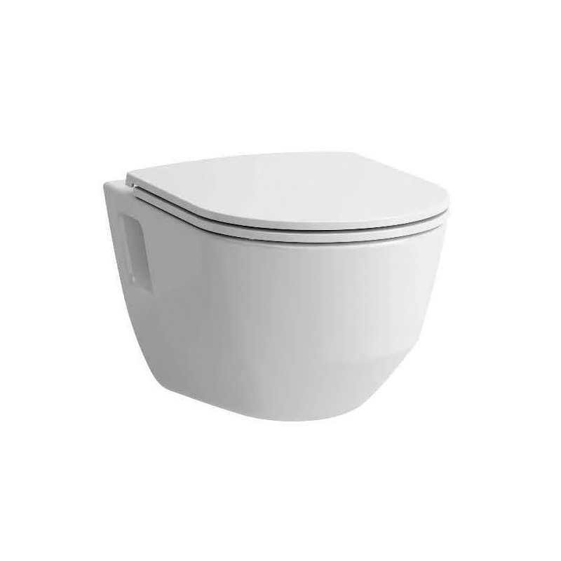 Laufen Vas wc laufen pro, rimless, capac softclose slim, alb, h8669540000001