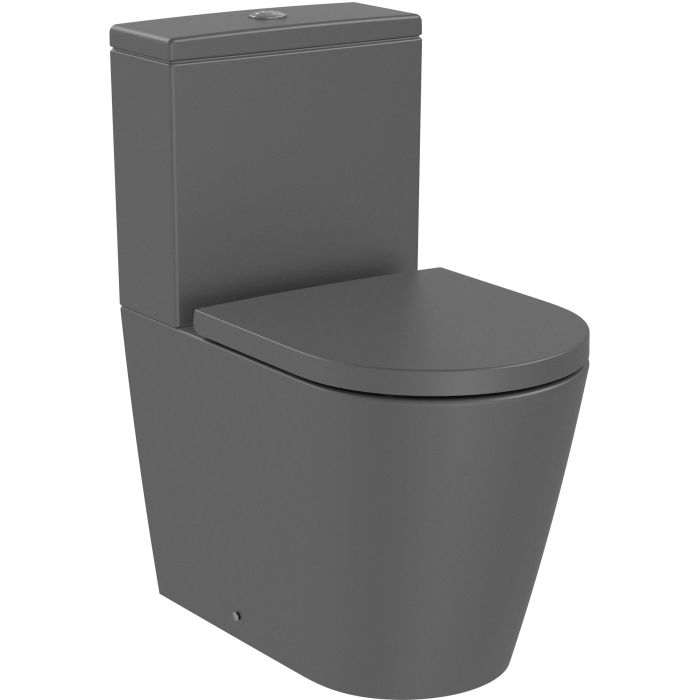 Roca Vas wc roca inspira, pe podea, rimless, fara capac/rezervor, negru onyx, a342529640
