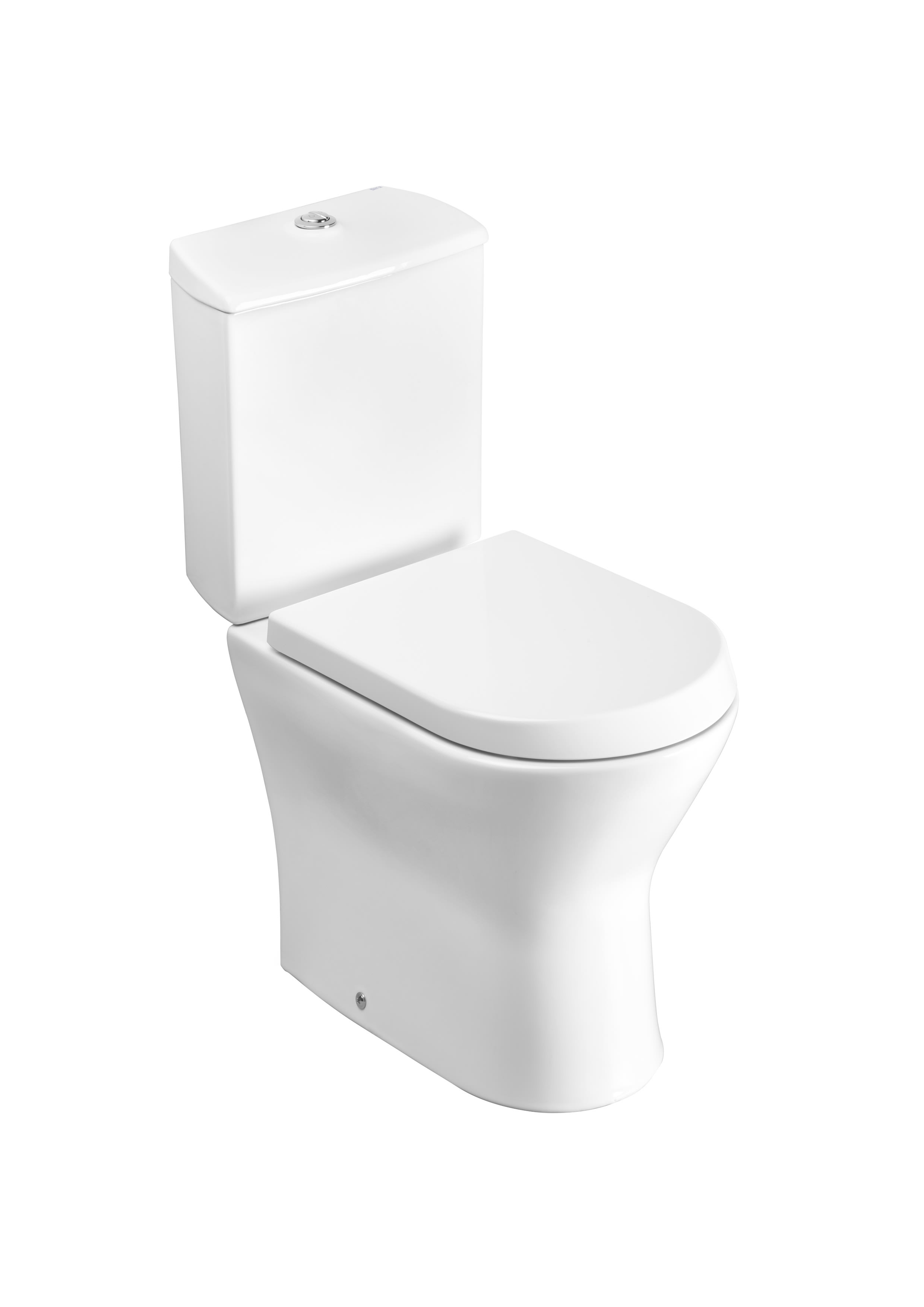 Baie - Vas WC Roca A34264T000, Nexo, montaj pe podea, tip clatire jet de apa, tip evacuare verticala, orizontala, alb