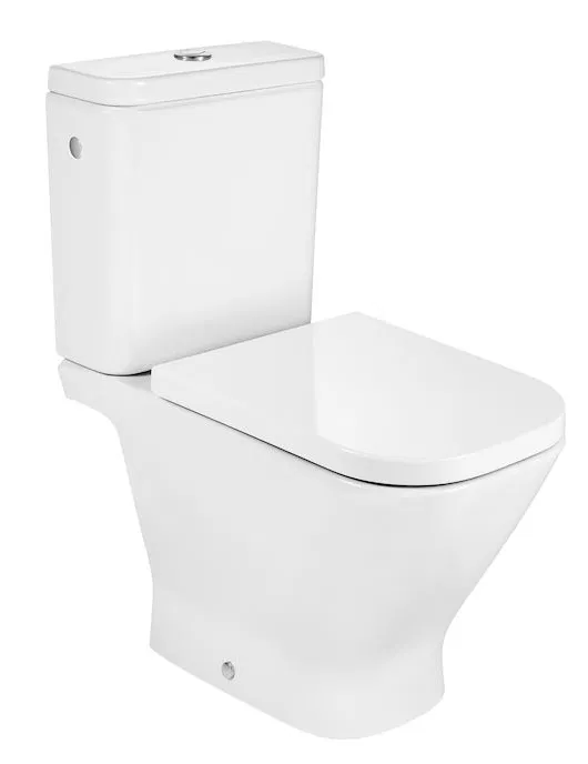 Roca Vas wc roca the gap, rimless, pe podea, fara capac/rezervor, alb, a342479000