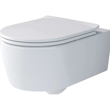 Villeroy and Boch Vas wc villeroy & boch soul, suspendat, rimless, capac softclose, alb, 4656hr01