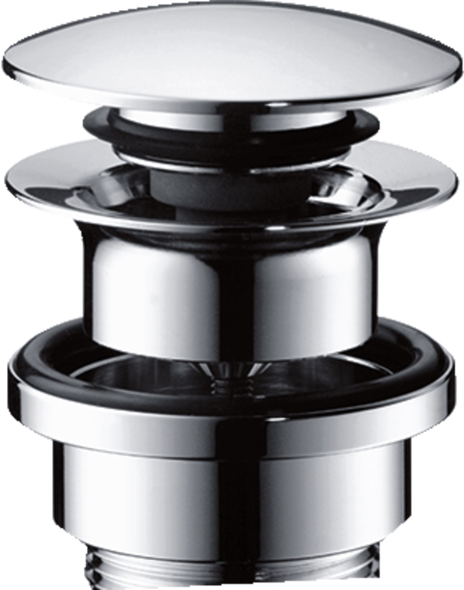 Hansgrohe Ventil hansgrohe 50100000, 1 1/4'', push to open, crom