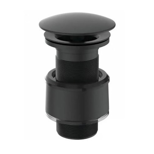 Ideal Standard Ventil ideal standard j3291xg, 1 1/4'', universal, push to open, mat, negru