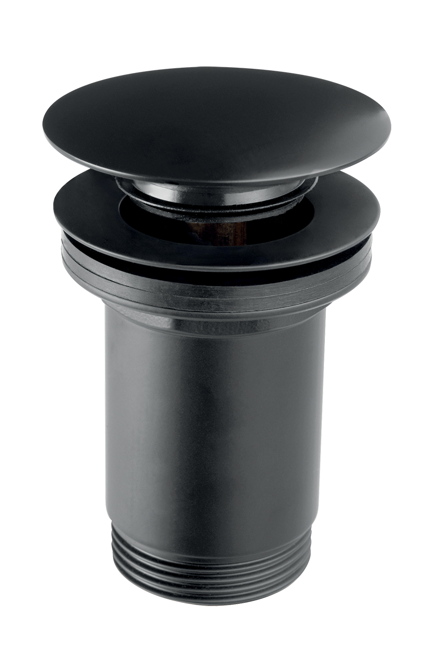 Novaservis Ventil lavoar novaservis, universal, push to open, mat, negru, s285-bl-b