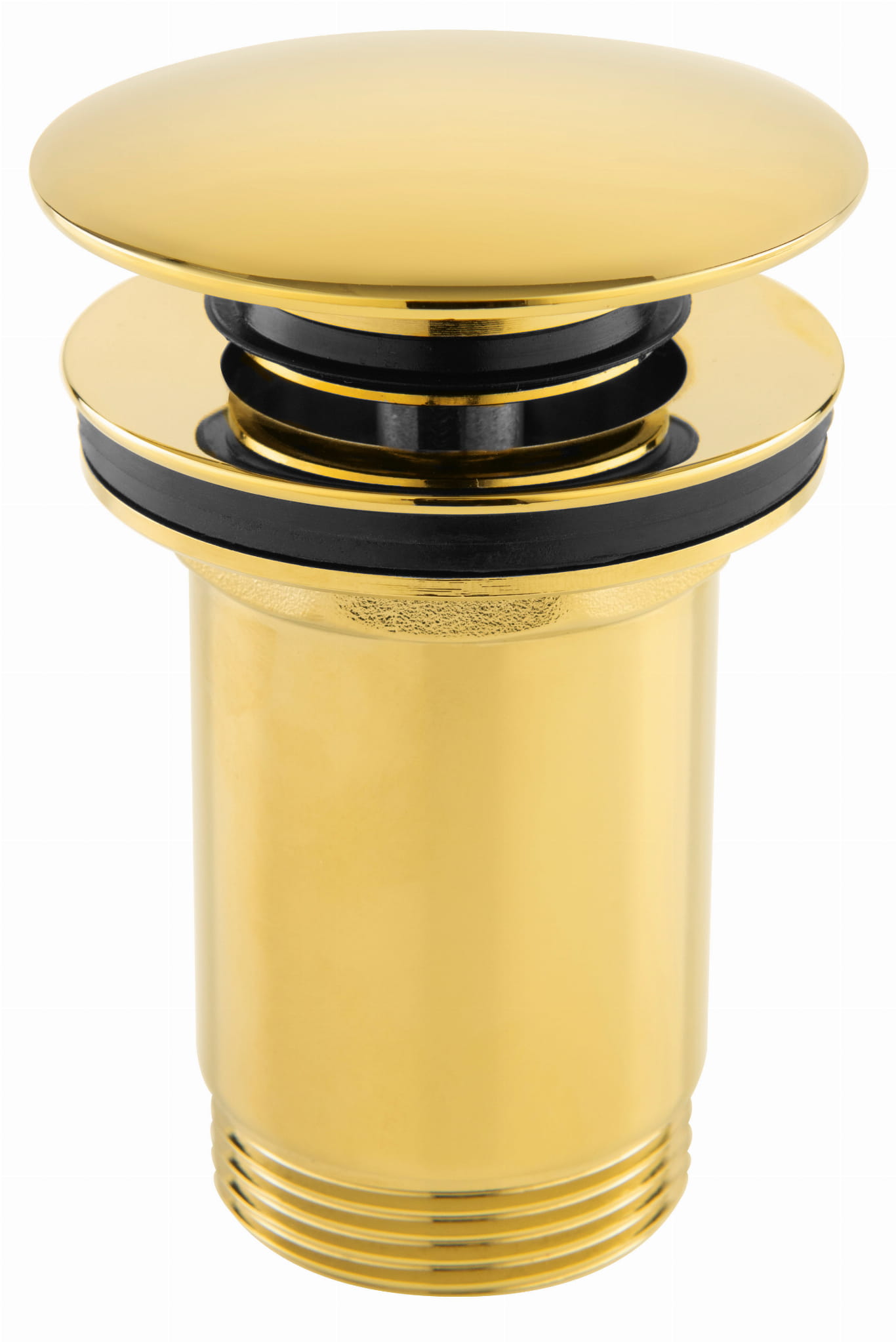 FDesign Ventil push to open fdesign kleome fd7-303-55, universal, 1 1/4'', reglabil, fara prealin, lucios, auriu