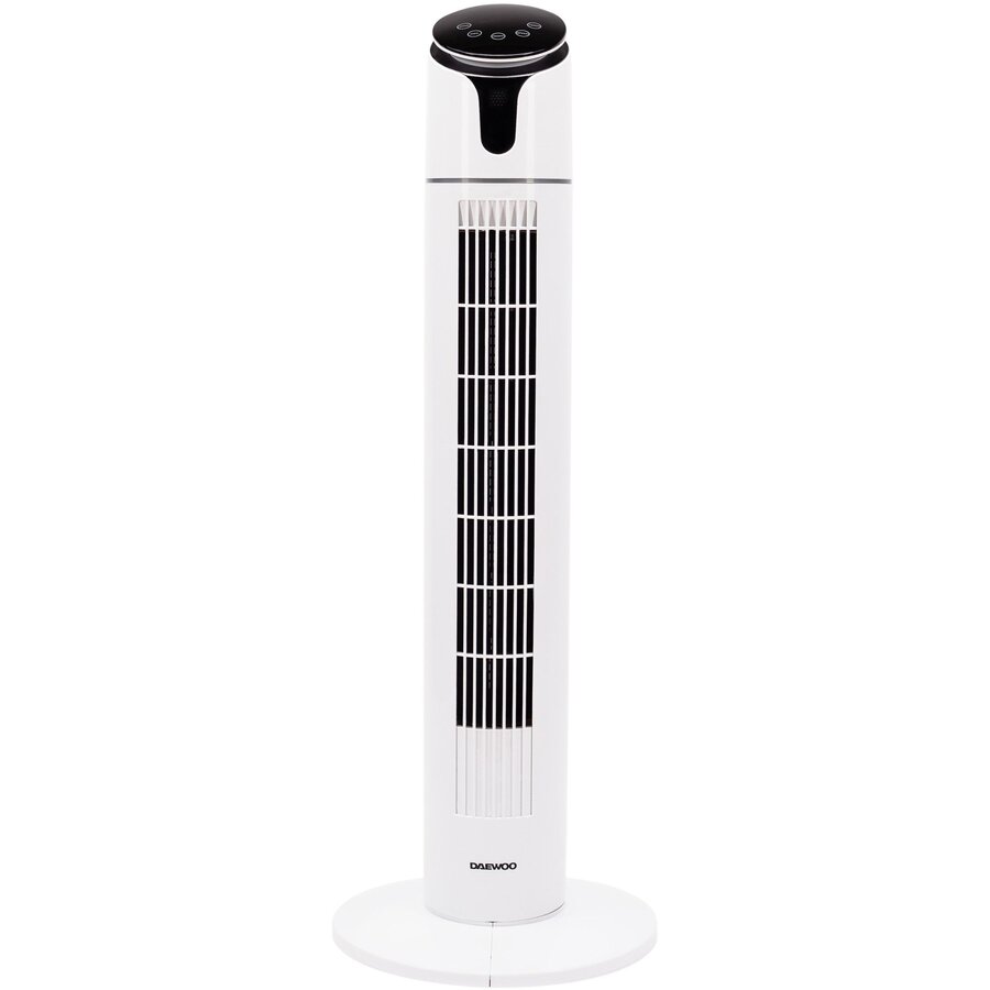 Daewoo Ventilator turn daewoo, 60 w, 3 trepte, timer, telecomanda, oscilare, alb, ddv200