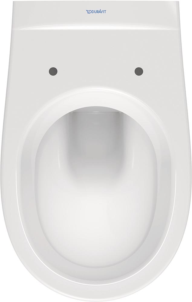 Vas WC Duravit 0184090000, D-Code, montaj suspendat, tip clatire jet de apa, tip evacuare orizontala, alb [1]