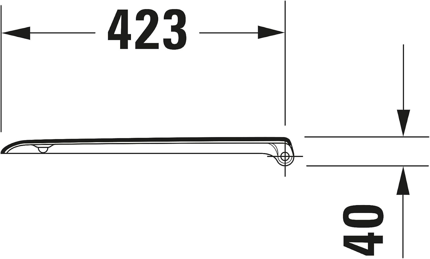 Set vas WC Duravit 45700900A1, D-Code, montaj suspendat, zona montaj interior, tip clatire jet de apa, alb [11]