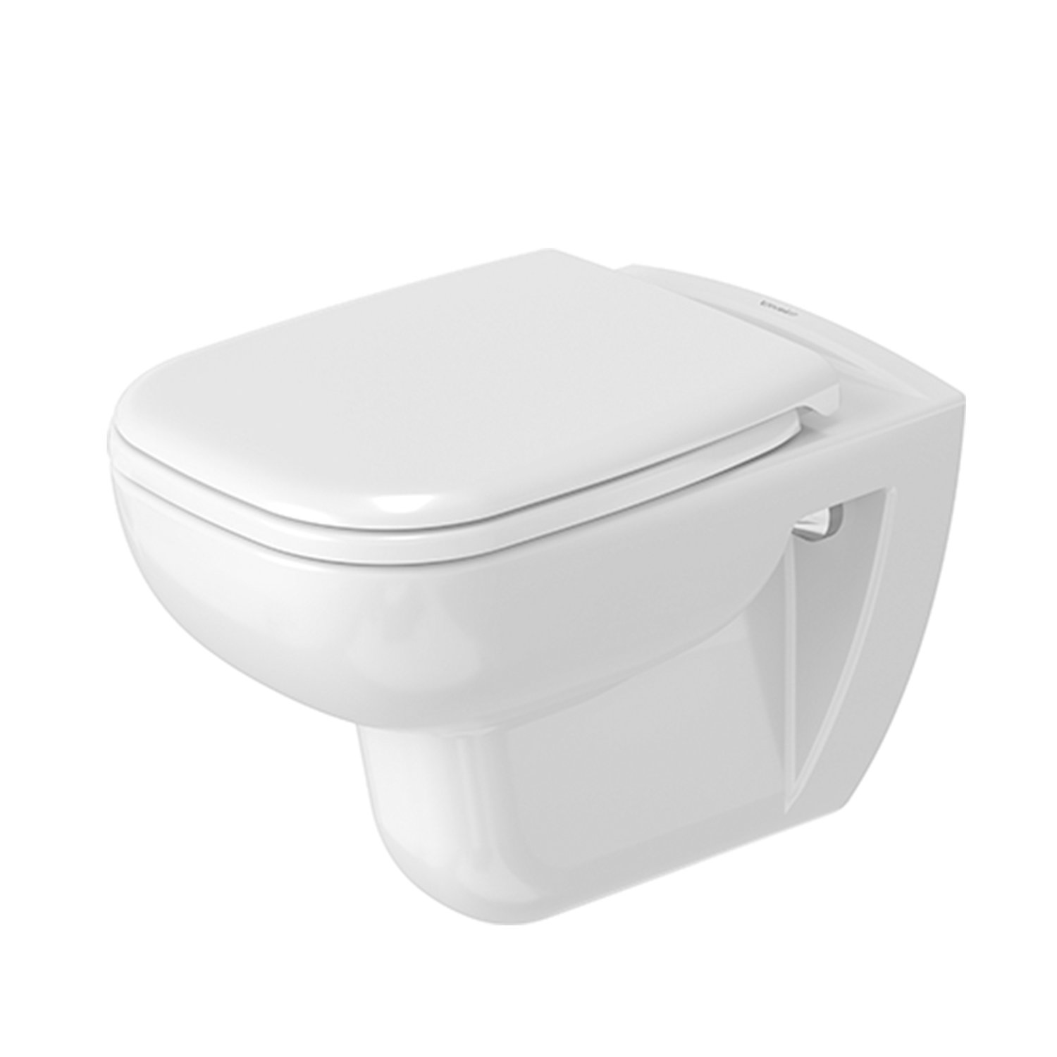 Vas WC Duravit 25700900002, D-Code, montaj suspendat, tip clatire jet de apa, tip evacuare orizontala, alb [2]