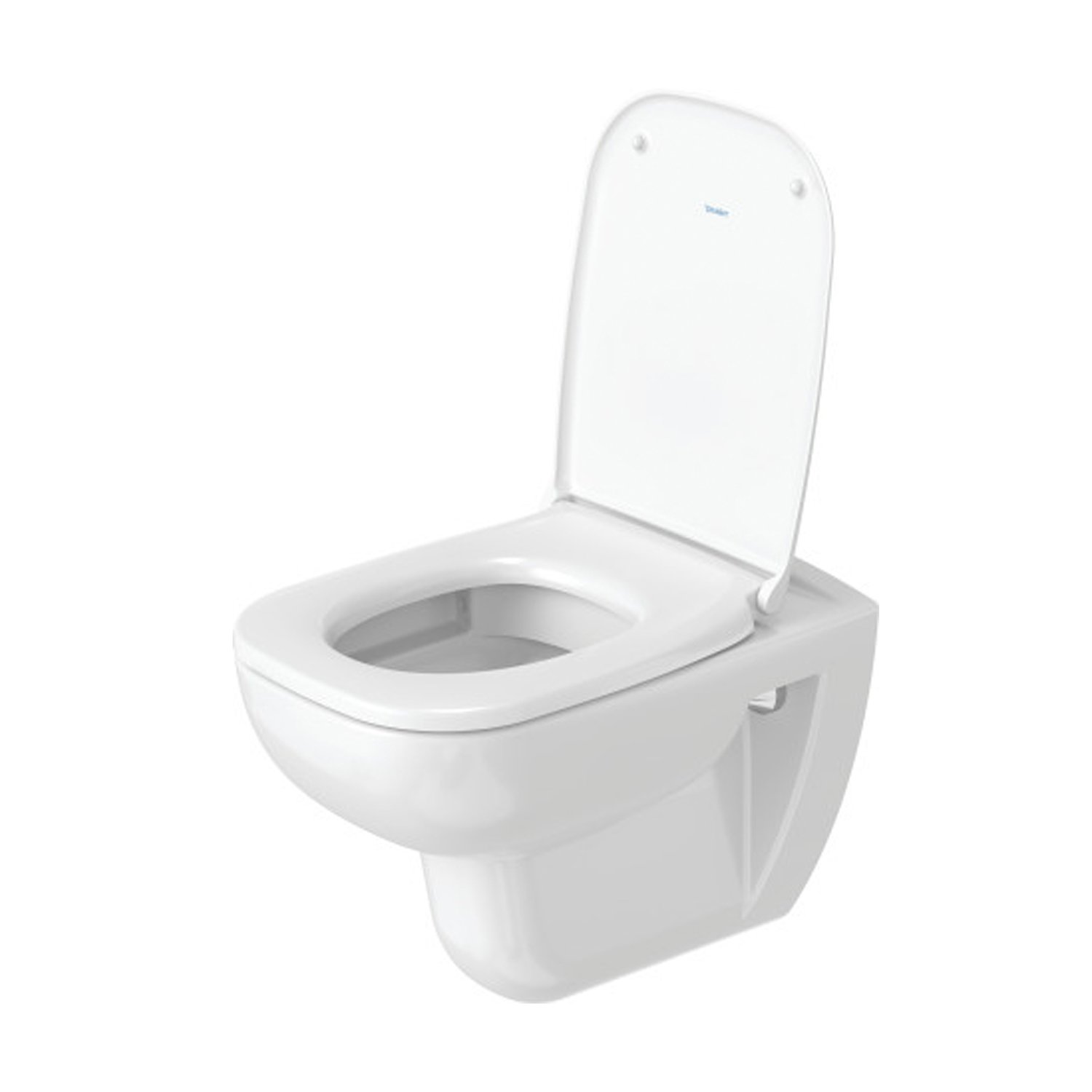 Vas WC Duravit 25700900002, D-Code, montaj suspendat, tip clatire jet de apa, tip evacuare orizontala, alb [4]