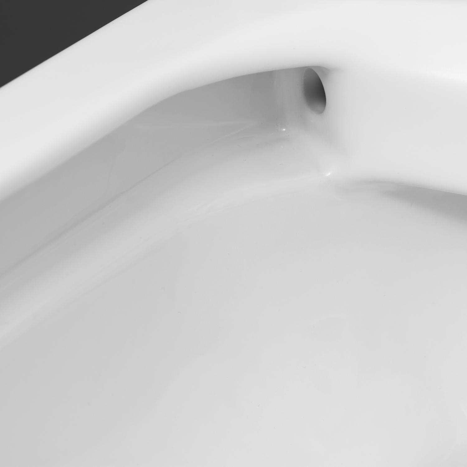 Vas WC Duravit 2578090000, D-Neo, montaj suspendat, zona montaj interior, tip clatire jet de apa, alb [4]