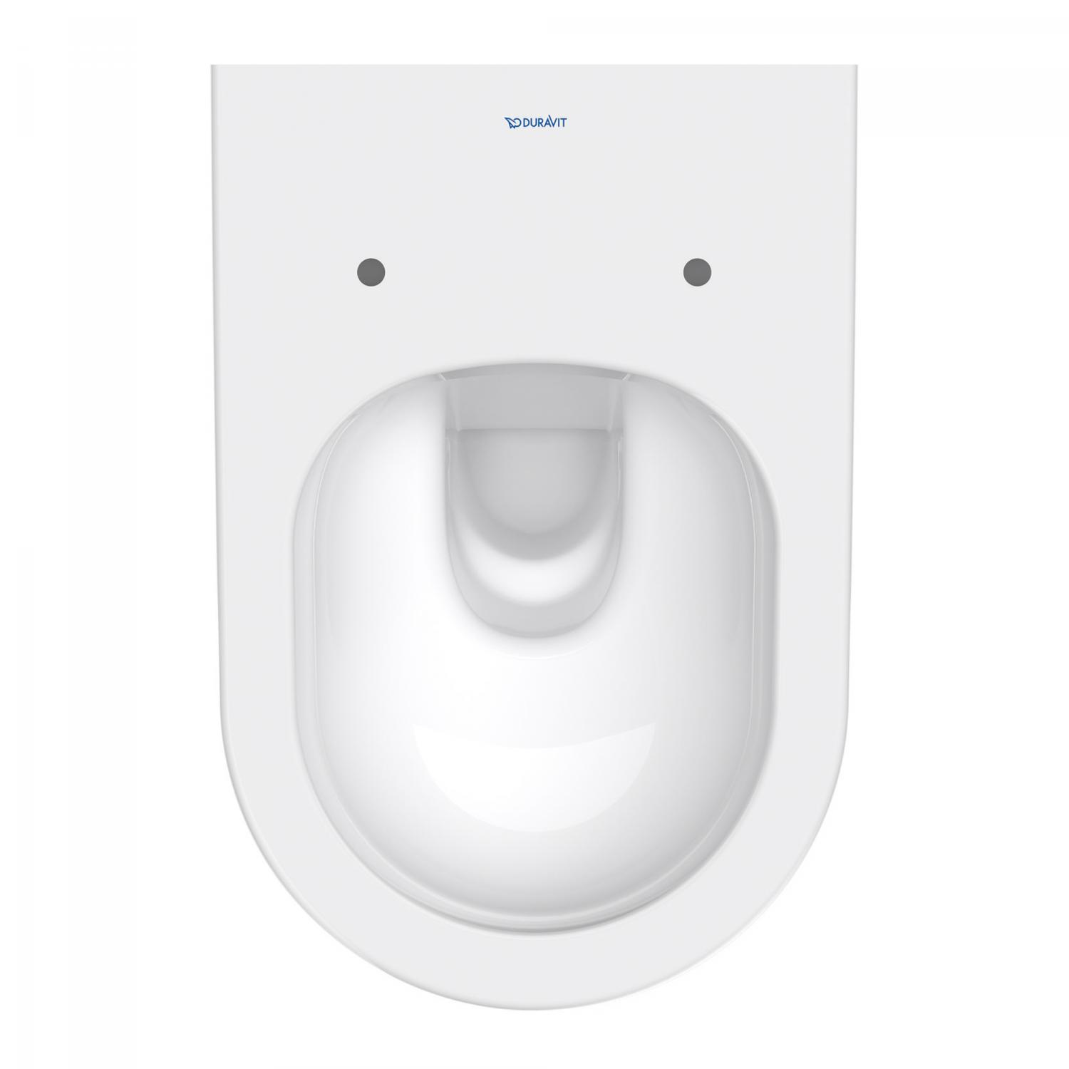 Vas WC Duravit 2578090000, D-Neo, montaj suspendat, zona montaj interior, tip clatire jet de apa, alb [1]