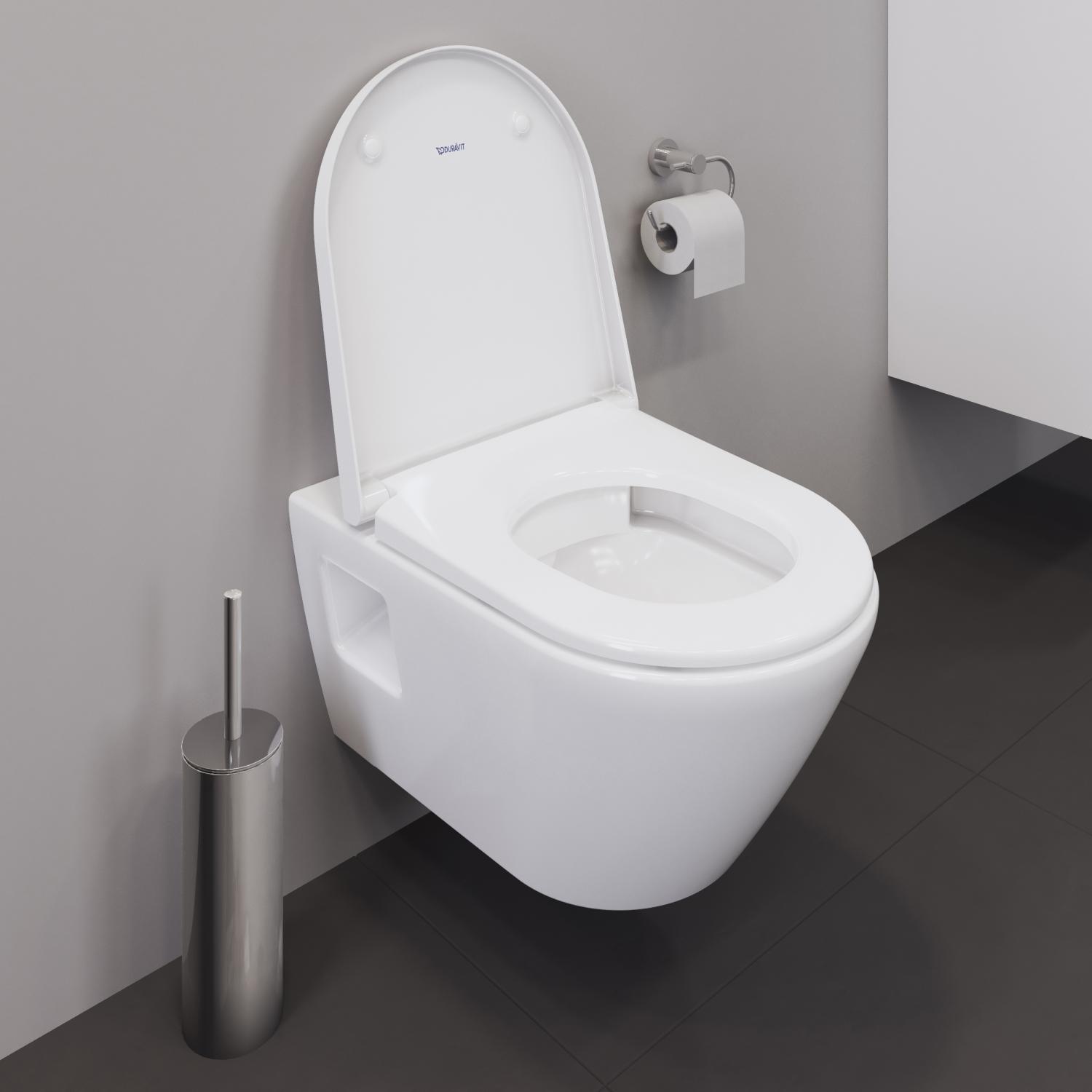 Vas WC Duravit 2578090000, D-Neo, montaj suspendat, zona montaj interior, tip clatire jet de apa, alb [10]